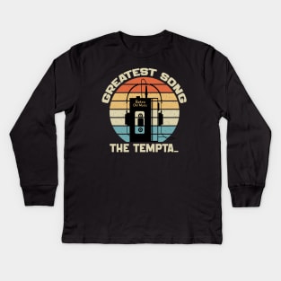 The Temptations Kids Long Sleeve T-Shirt